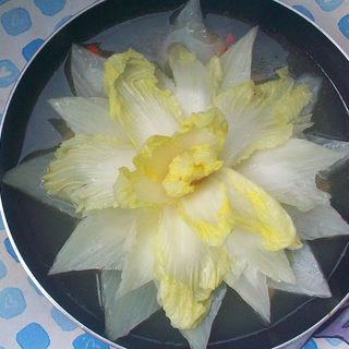 莲花白菜汤