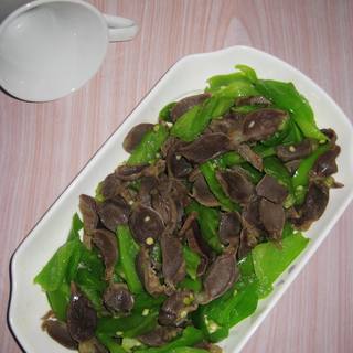 辣椒炒鸡胗