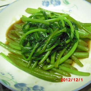 蚝油炒茼蒿