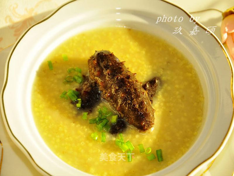上汤小米煨海参