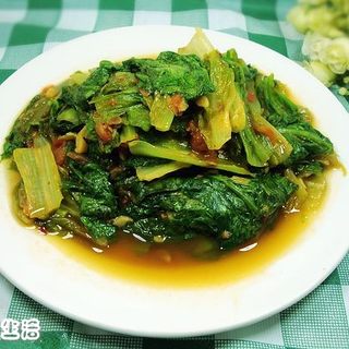 家常小菜——豆豉番茄生菜