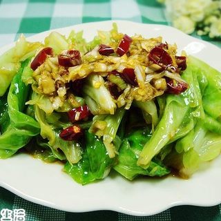 家常小菜——葱油包白菜