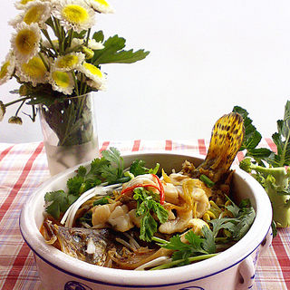 酸菜桂花鱼