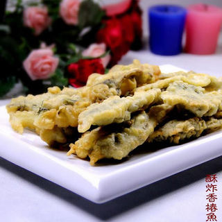 京味儿时令小菜“酥炸香椿鱼”