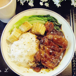 日式照烧鸡肉饭