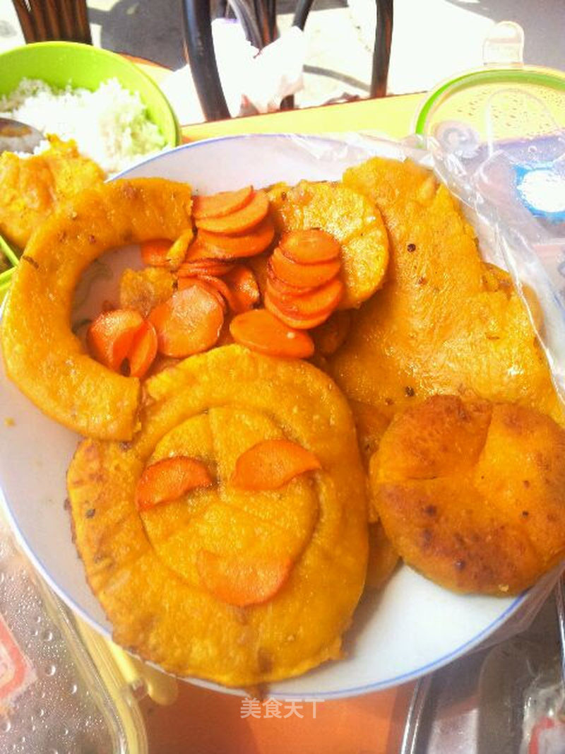 香煎南瓜饼
