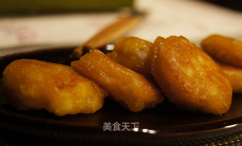 跟风暖萌二货娃小天儿，我也来献宝---南瓜马蹄糯米饼