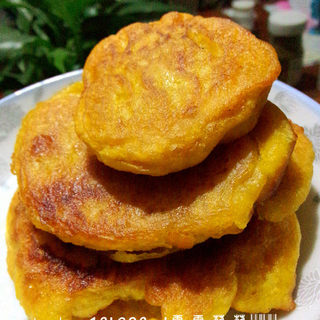 南瓜糊变身：香甜南瓜饼