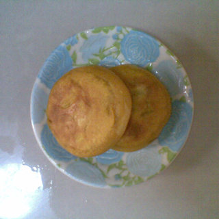 南瓜豆沙饼