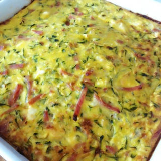 意式西葫芦干酪烘蛋－zucchini and ricotta frittata