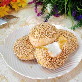 芝香酸奶南瓜饼