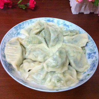 茴香鸡蛋饺子