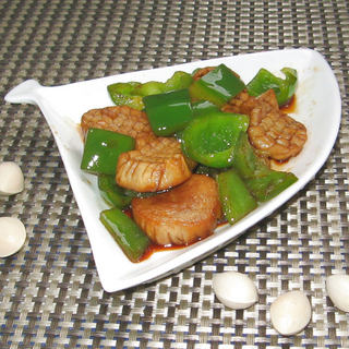青椒炒素腰花