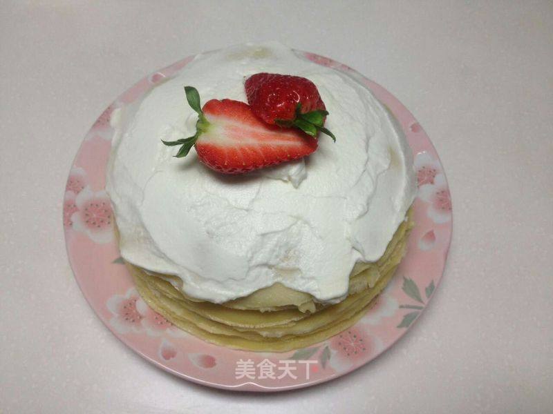榴莲千层可丽饼