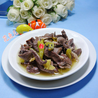 小米辣炒猪心