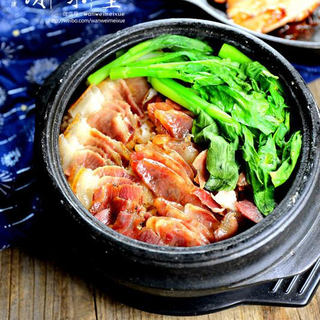 广式腊味煲仔饭
