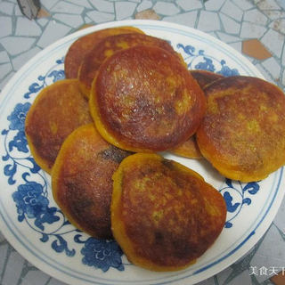 紫薯南瓜饼