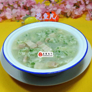 五花肉韭菜面疙瘩