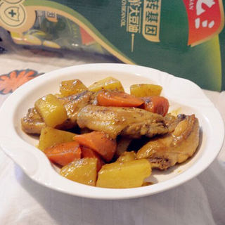 土豆咖喱鸡翅