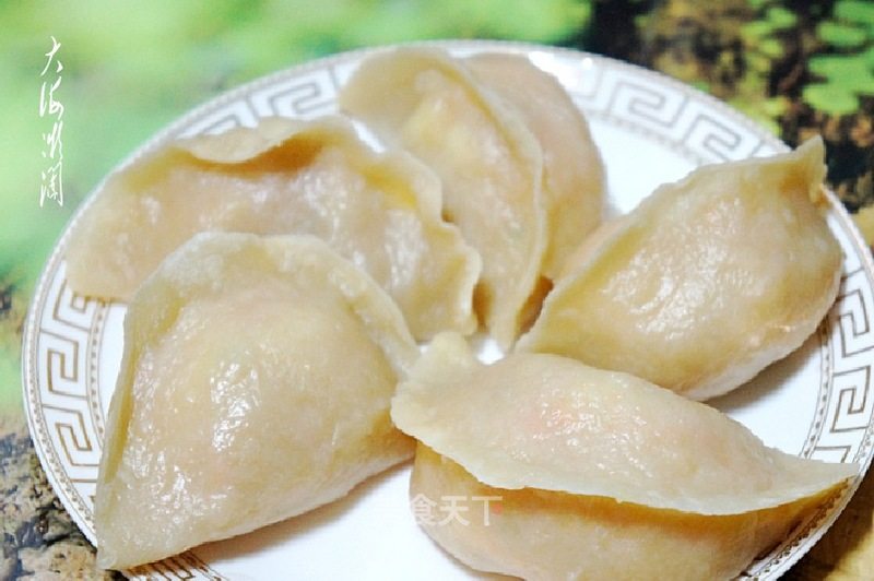 丝瓜馅汤面蒸饺