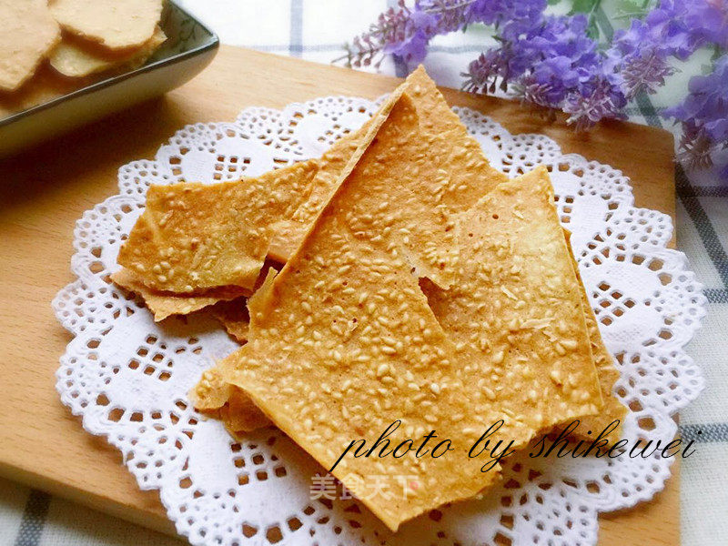 芝麻薄脆饼干