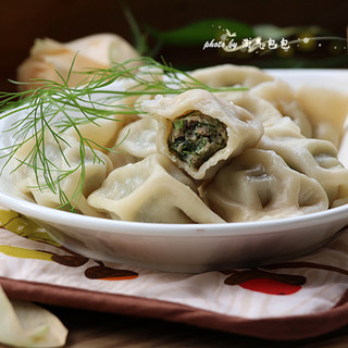 冬至到，吃饺子【茴香猪肉饺】