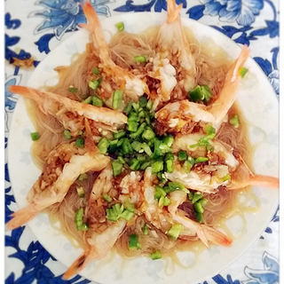蒜蓉粉丝蒸虾