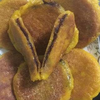 香煎南瓜糯米饼