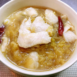 酸菜巴沙鱼片