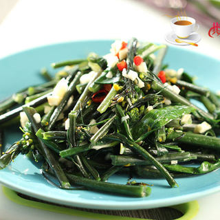 凉拌菜薹