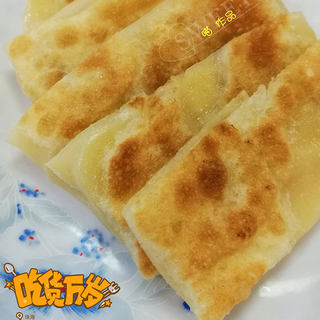 香蕉果酱薄饼