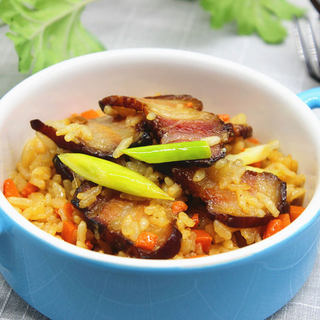 腊肉焖饭