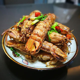 椒盐皮皮虾