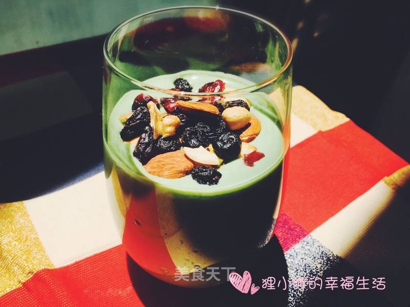 青汁酸奶