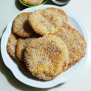 简易芝麻南瓜饼
