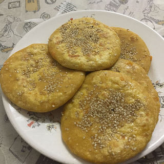 芝麻南瓜饼
