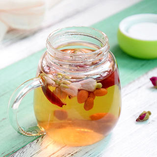 枸杞玫瑰花茶