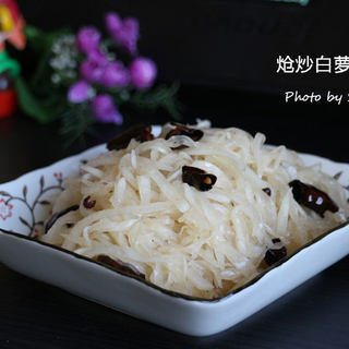 【川菜】炝炒白萝卜丝