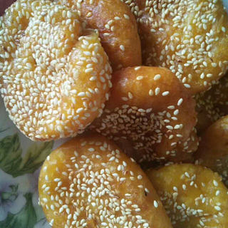 南瓜芝麻饼