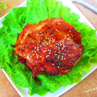 碳烤鸡腿肉