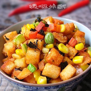 平常的馒头，不平常的滋味——多彩海苔馒头丁