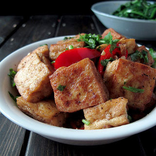 素食也够味：椒盐豆腐