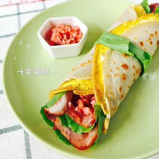 荞麦早餐饼