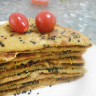 芝麻南瓜饼