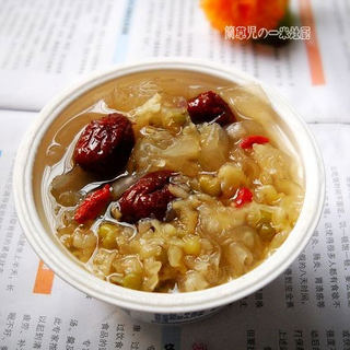 红枣绿豆银耳羹