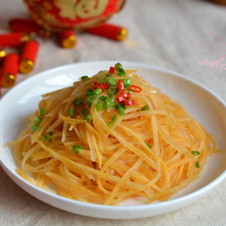【北京】凉拌红薯丝