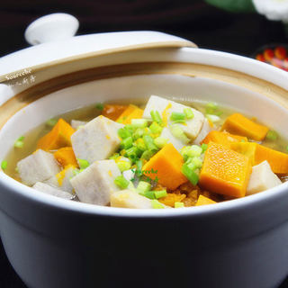 南瓜芋头煲