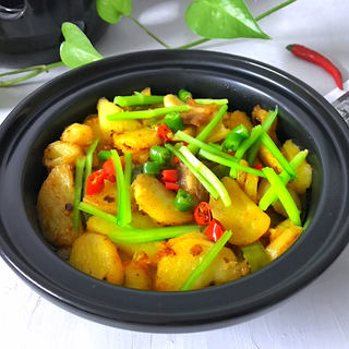 麻辣干锅土豆