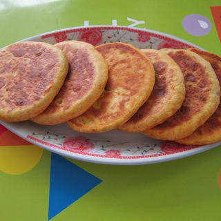 豆沙馅南瓜饼