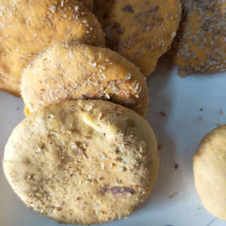 糯米南瓜豆沙饼